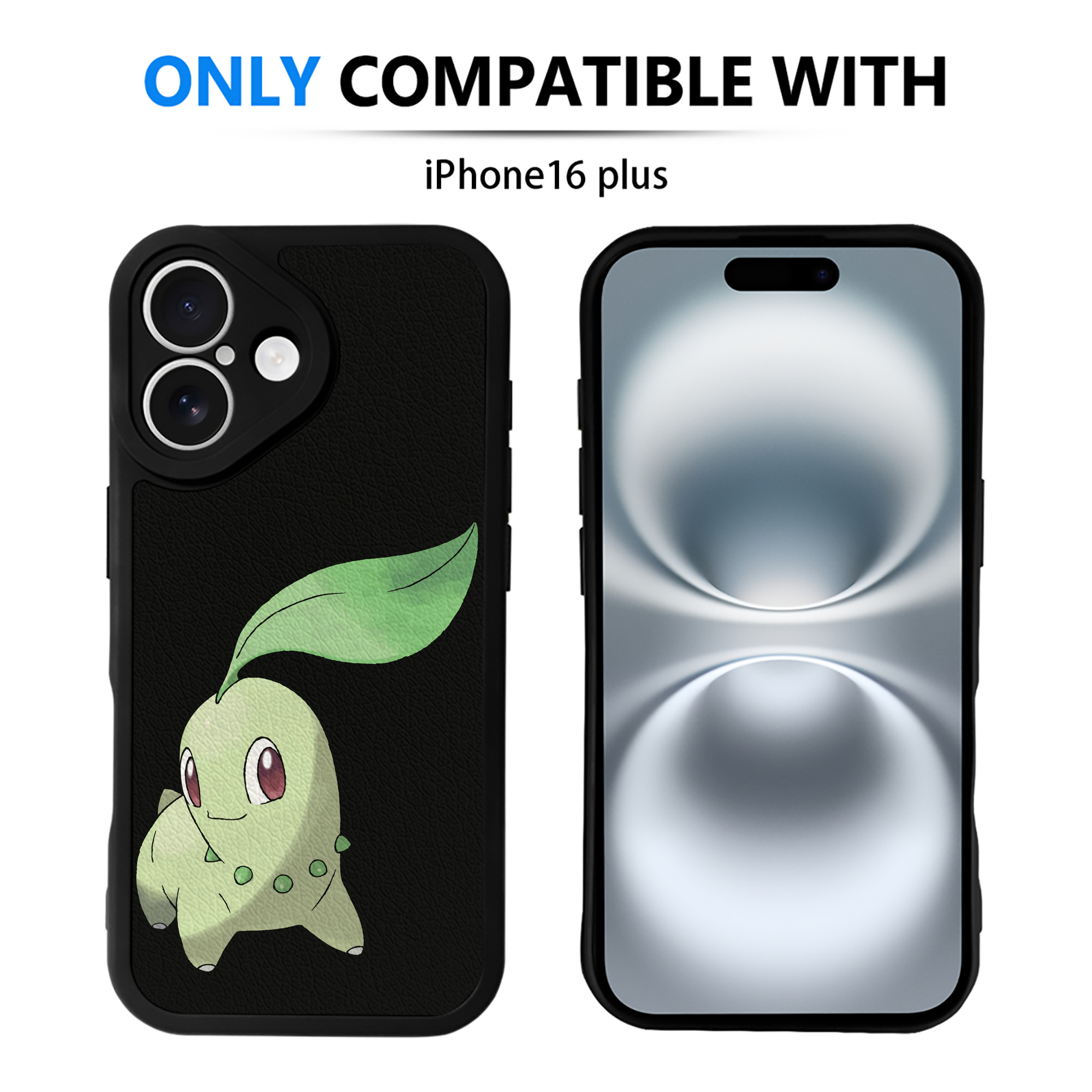 （画像用） ポケットモンスター Pokémon 【iPhone 16シリーズ対応】シリコンスマホケース（レザー調） 材質：シリコン